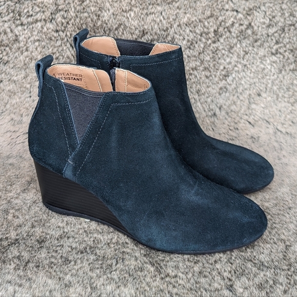 Vionic Paloma Wedge Bootie Weather Resistant Black Women's 8 - Picture 4 of 14